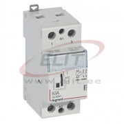 Modular Contactor CX³, 2NC 63A 250VAC, cv 230VAC, handle, 2M, TS35