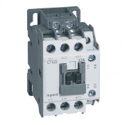Contactor CTX³ 22, 11kW 22/40A 3x400VAC, aux. 1NO, 1NC 16A 240VAC, cv 24VDC, TS35, panel mount, Legrand