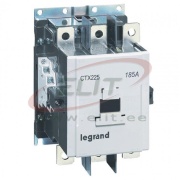 Contactor CTX³ 225, 90kW 185/230A 3x400VAC, aux. 2NO, 2NC 16A 240VAC, cv 24VAC/DC, panel mount, Legrand