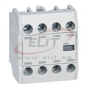 Auxiliary Contact Block CTX³, 2NO, 2NC 16A 240VAC, frount mount, 22/40/65/100/150, Legrand
