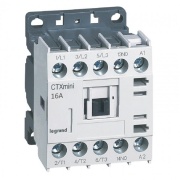 Mini Contactor CTXmini, 7.5kW 16/20A 3x400VAC, 1NO 10A 240VAC, cv 230VAC, TS35/ panel mount