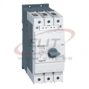 Motor Protection Circuit Breaker MPX³ 100H, 45kW 70..90A 75kA, thermal magnetic, rotary handle, TS35, panel mount, Legrand