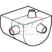 Closure Cap 440FS Safedge™, EPDM, profile codes A/B/C/D/J, Allen-Bradley