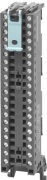 Simatic S7-1500, Front Connector, screw-type connection system, 40pole for W35mm modules, incl. 4 potential bridges, cable ties