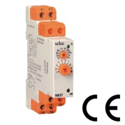 Analog Timer 600ST, On-Delay, 1SPDT (1CO) 5A 250V 0.1s..3h, 240VAC, TS35, Selec