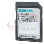 Simatic S7, Memory Card for S7-1x 00 CPU/SINAMICS, 3.3V Flash, 4MB, Siemens