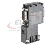 Simatic DP, Bus Connector, ProfiBus «12Mbit/s, 90° angle cable outlet, terminat. resist. w. isolat. function, w. PG socket, Siemens