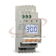 Current Protection Relay 900CPR-1, 1Ø-2wire, over/under current, range 1/5A..999A, delay 0.5..99.5s, 2CO 5/3A 250VAC, LCD w. backlight, cv 85..270VAC, W35mm, TS35, Selec