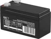 SLA Battery, 12V 1.3Ah, terminal Faston 4.8mm, 97x45x53mm