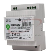 Module Power Supply, input 180..264VAC, output 30W 2.5A 10.8..13.6VDC, LED, W62.5mm, TS35/15/7.5