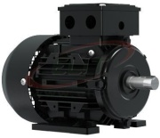 IEC Synchronous Motor EVPM, 3kW 6.4A 3x400VAC±15%, 9.55Nm, 3000rpm, IMB3, IE4, Size 90L, IP55, Eura