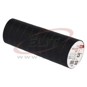 Insulating Tape, 15mm x 10m, dielectric strength 40kV/mm, PVC, UV resistant, water resistant, -25..90°C, black