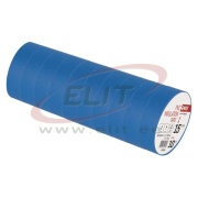 Insulating tape, 15mm x 10m, dielectric strength 40 kV/mm, PVC, UV resistant, water resistant, -25..90°C, blue, Emos