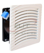 Fanfilter, 19W 0.12A 240VAC, 85/65m³/h, -30..70°C, ■150x150/□124x124, IP54