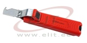 Cable Knife w. Hooked Blade LY25, Ø8..28mm, PVC/silicone/rubber/PTFE