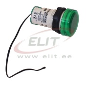 Thermometer XB7 Monolithic, ø22.5mm, -25..125°C, IP65, green