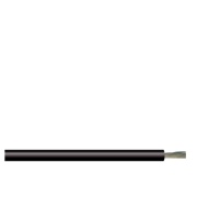Flexible Single-Conductor Rubber Cable NSGAFöu, 25mm² 1.8/3kV -25..90°C, D08-55| 600m/drm, black