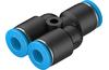 Push-in Y-connector QSY-6, 153149