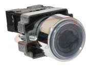 Push-button LA167, ø22.5mm, 1NO 10A 250VAC, IP67, black