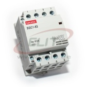 Modular Contactor C1-63, 4NO 13/40kW 25/63A 400VAC, cv 24VAC, 6..35mm²