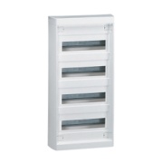 SM Cabinet Nedbox, 2x 12+2M, PEN 22+24, 318Wx380Hx108D, IP40 IK07, Legrand, white