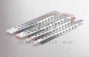 Rail WTPR, fast fixing, 50Hx400L, 4pcs/pck, ETA