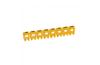 Marker CAB3, 1.5..2.5mm², V, strip 30pcs, yellow