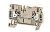 Feed-through Terminal Block A2C 2.5, 1-tier, 2.5mm² 24A 800V, push-in, beige