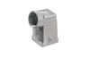 Hood HDC 04A TWLU 1M20G, size 1, cable entry from side, side-locking clamp on lower side, -40..125°C, diecast aluminium, M20, IP65