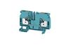 Feed-through Terminal Block A2C 6 BL, 1-tier, 6mm² 41A 800V, push-in, Weidmüller, blue