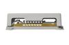 Equipotential Busbar POT 2x 16/25, base, cover, 2x (strip 30x4mm/ conductor ø8..10mm, ø50mm², 7x ø6..25mm²), Pollmann