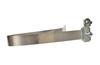 Strip Earthing Clip EB 2, zinc-plated, chromated steel strip, L428mm| tube ⅛..4 in./ Ø8..114mm