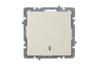 Switch Touran, mech.| 2way, 10A 250VAC, flush mount, beige