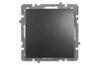 Switch Touran, mech.| 1way, 10A 250VAC, flush mount, anthracite