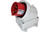 SM Industrial Inlet, 3P+N+E 16A 415VAC, inc. CG M25x1.5, IP67, MaxPro, red
