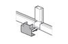 Flat T-Junction DLP-S, 40x16mm, Legrand, white