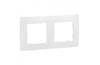 Frame Niloe, 2gangs, white