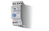 Level Control Relay 72.01., sensitivity 5..150kΩ adj., 1CO (SPDT) 16A 250VAC, cv 24VAC, conductive liquids, 2/3 electrodes, funct. emptying/ filling/ single level/ min./max. limits, status LED, TS35