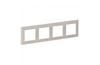 Frame Valena Life, 4gang, Legrand, beige