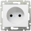 Socket Valena, mech.| 2P, 10/16A 250VAC, 2.5mm² screw clamp, white