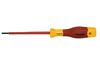 VDE Screwdriver, slotted, 0.5x3.0 x100| 195, insulated blade, 1000V