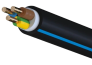Power Cable CYKY-J, 3x1.5mm² 450/750V -15..70°C, 100m/pck, black