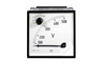 Voltmeter EP27, moving-iron, Change-over Switch, direct 500VAC/ L1/L2/L3-N 300VAC, cl.1.5, scala 90°, terminal cover, -25..40°C, ■72x72mm/ □68x68mm, Lumel