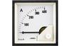 Moving-Coil Ammeter MA17LN, built-in rectifier, input 20mA/300A, scale 240°, white faceplate, ■72x72mm/ □68x68mm, IP52, Lumel