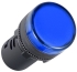 Pilot Light LED D22, 24VAC/DC, IP65, blue