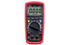 Digital Multimeter, 10A 600VAC/DC 40MΩ 99.99mF 10MHz, LCD (4000) 58x36mm, auto/manual/true RMS, NCV/continuity buzzer, duty cycle 0.1%..99.9%, diode ~3V, incl. 2x 1.5V battery (R6), test leads, UNT-T