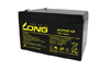 Battery WP, 12V 12Ah, Faston tab 250, 151x98x98mm, Long